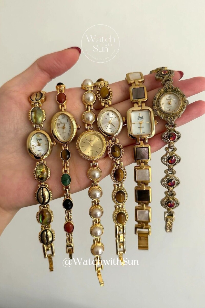 Montre vintage élégante