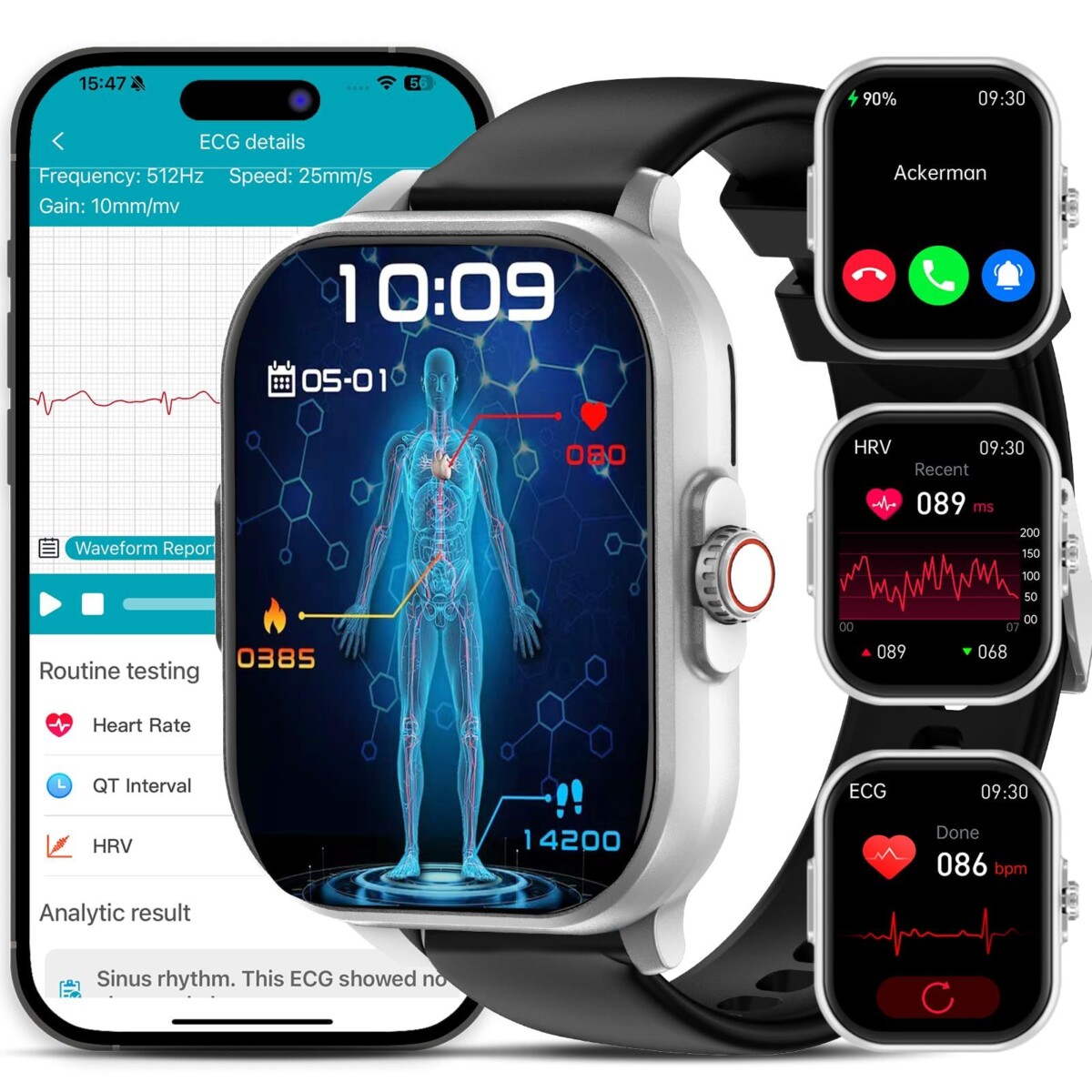 Montres connectées appel design