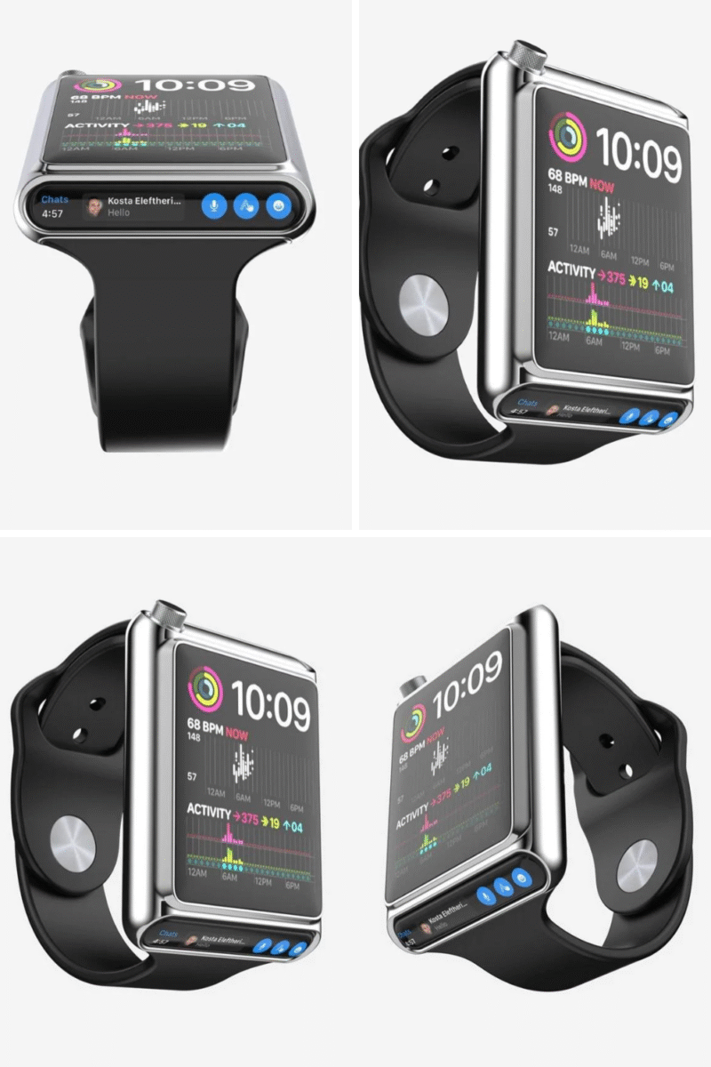 Montres connectées appel design