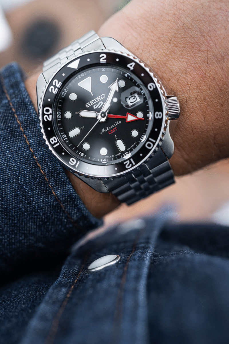 Seiko 5 GMT urbain