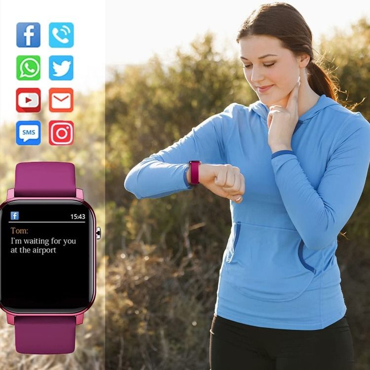 Montre intelligente notification