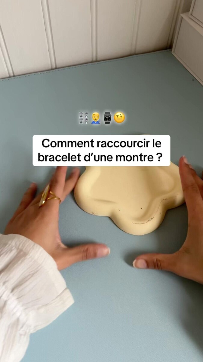 Montre senior discrète