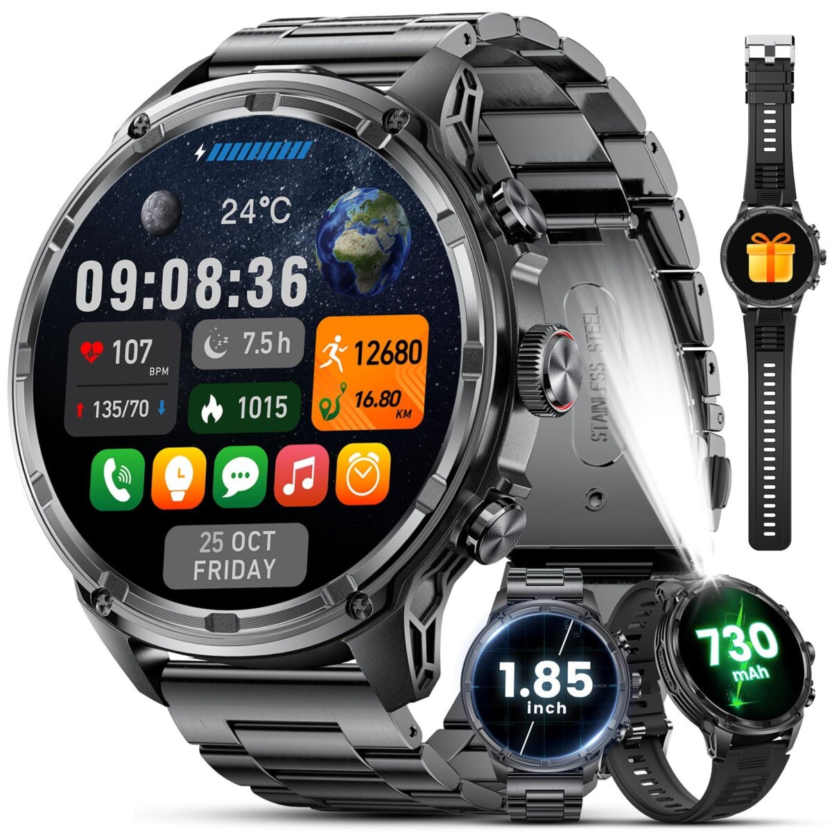 Montres connectées appel design