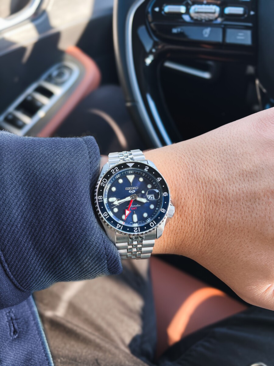 Seiko 5 GMT urbain