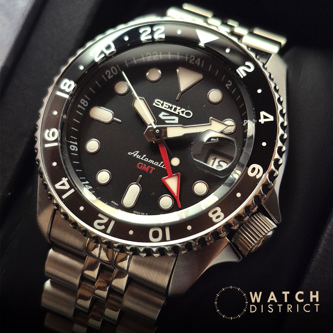 Seiko 5 GMT urbain