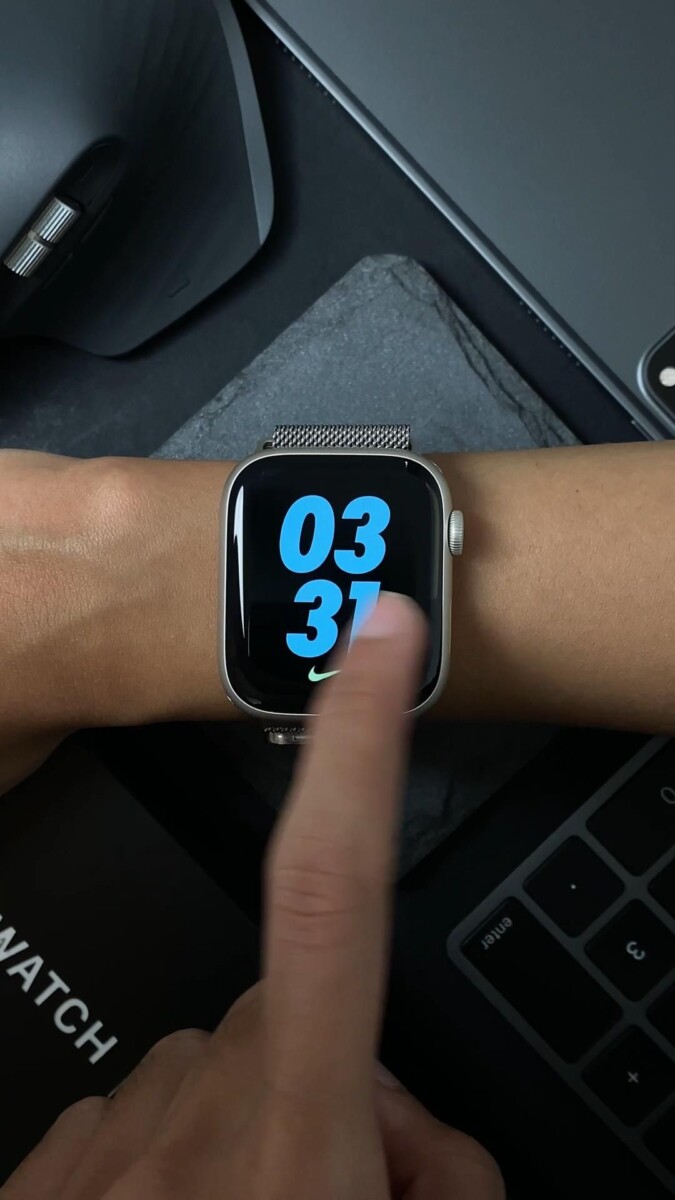 Montre connectée bureau