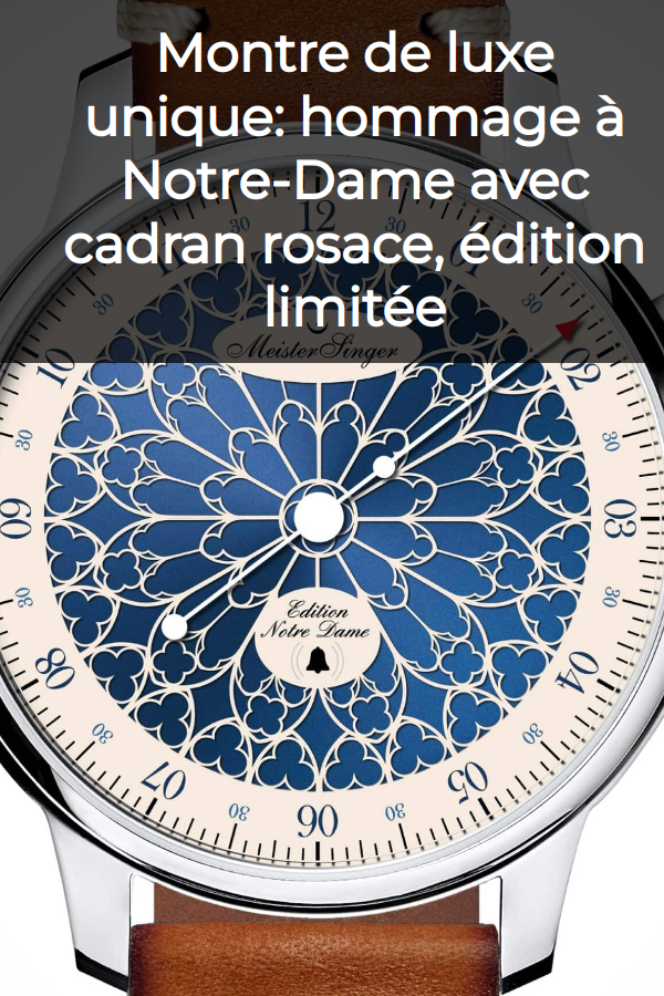 Montres luxe allemandes