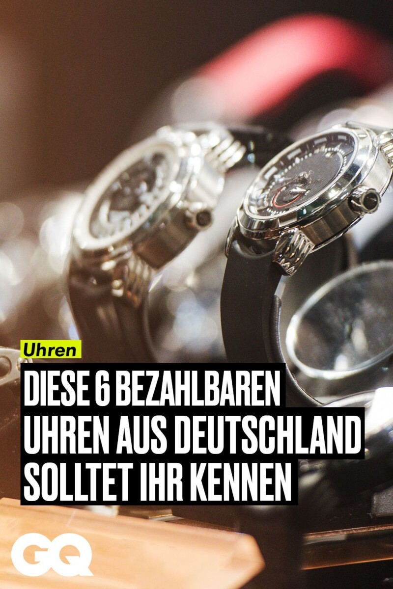 Montres luxe allemandes