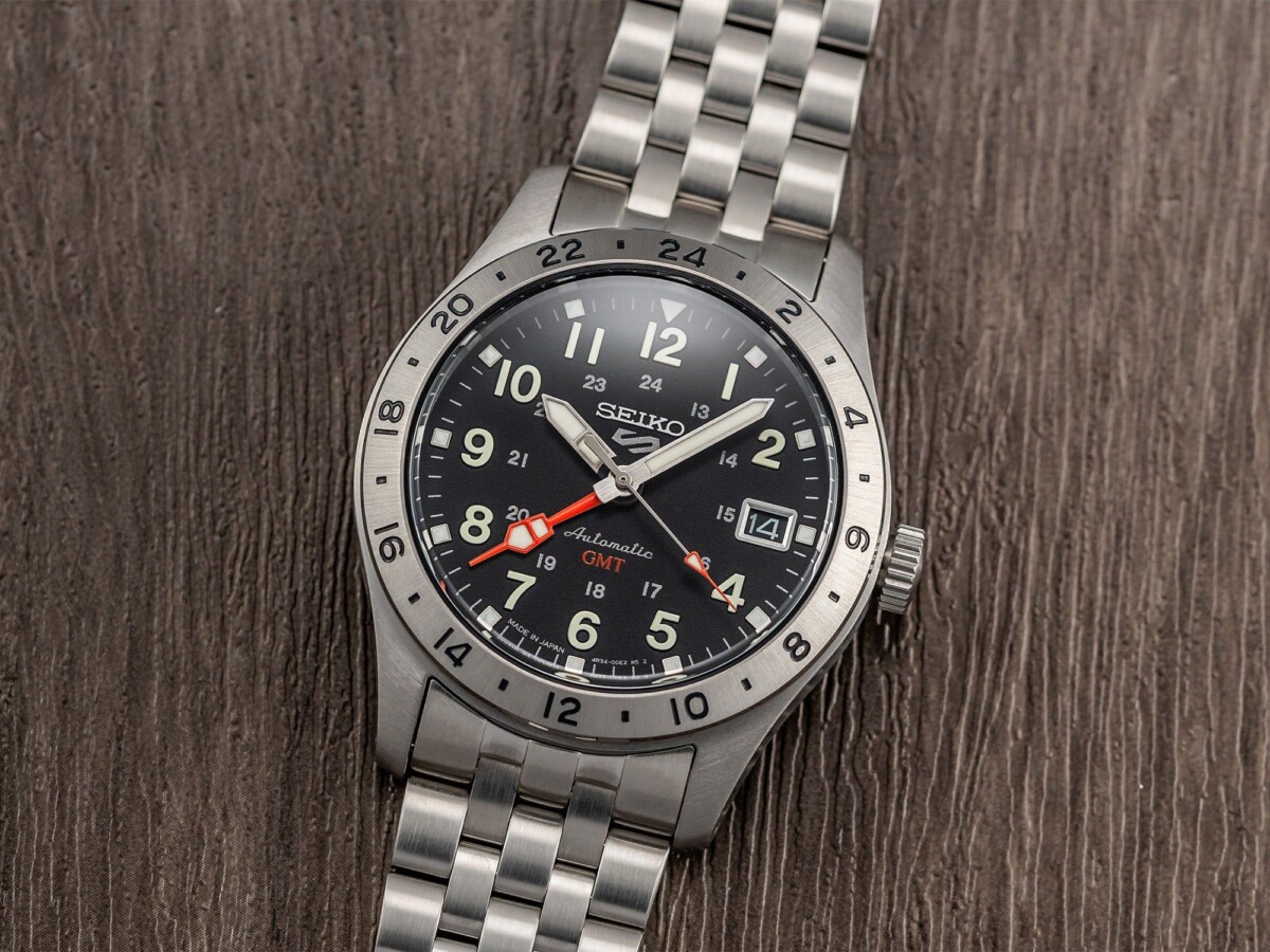 Seiko 5 GMT urbain