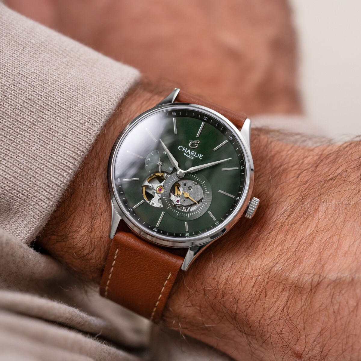 montre carrée homme