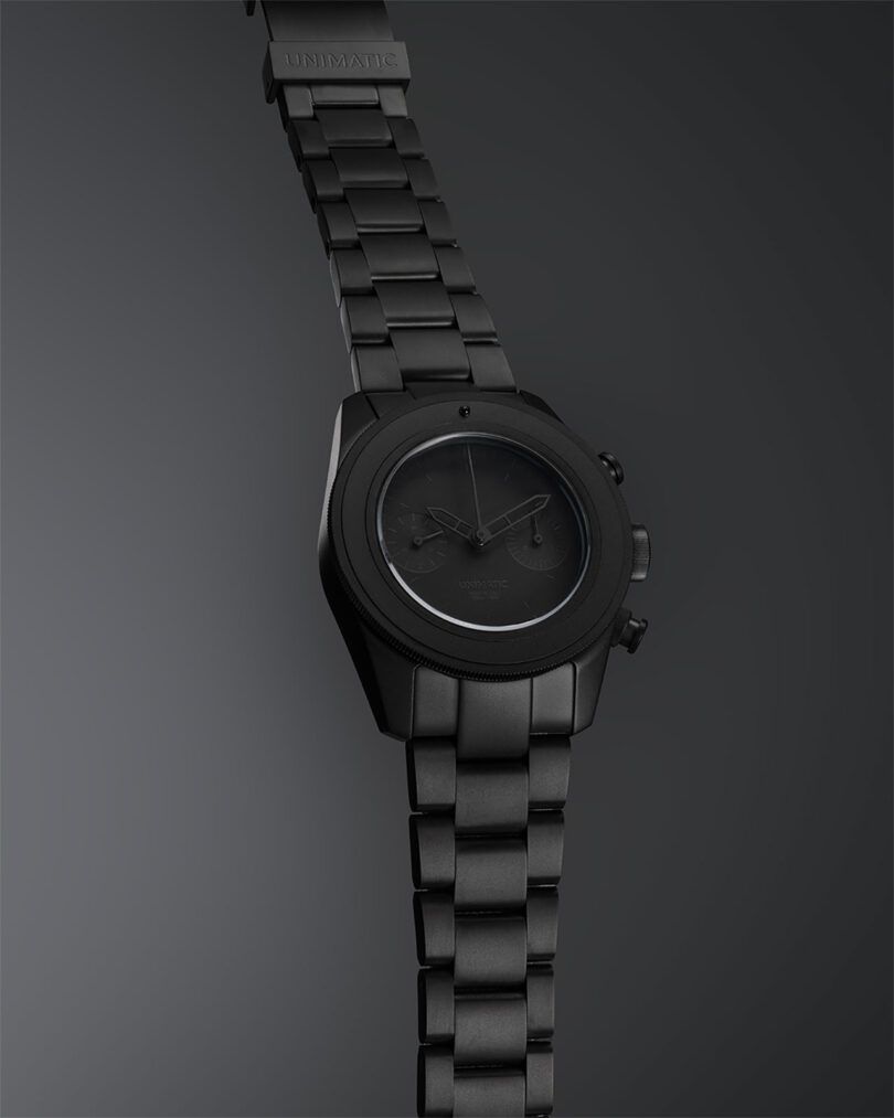 Montre full black homme