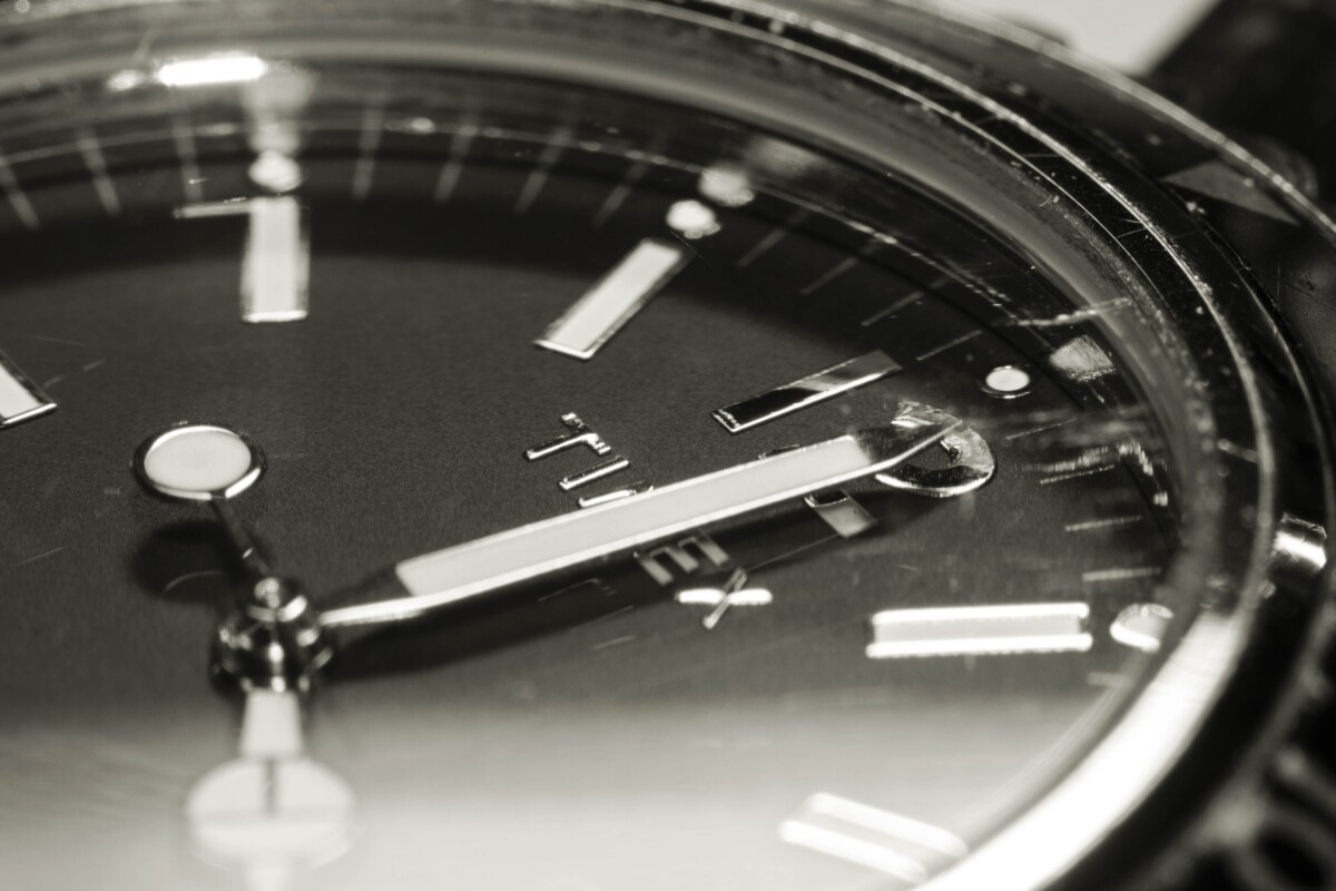 Balancier montre macro