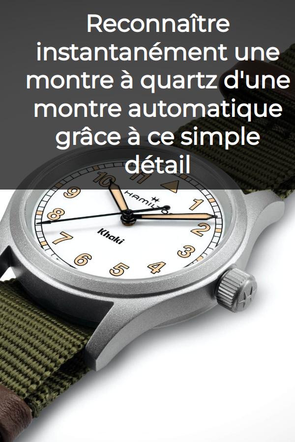 Montre automatique abordable