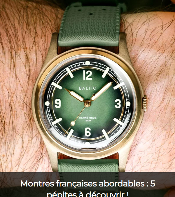 Quelle montre de marque choisir en 2025 pour allier style et performance