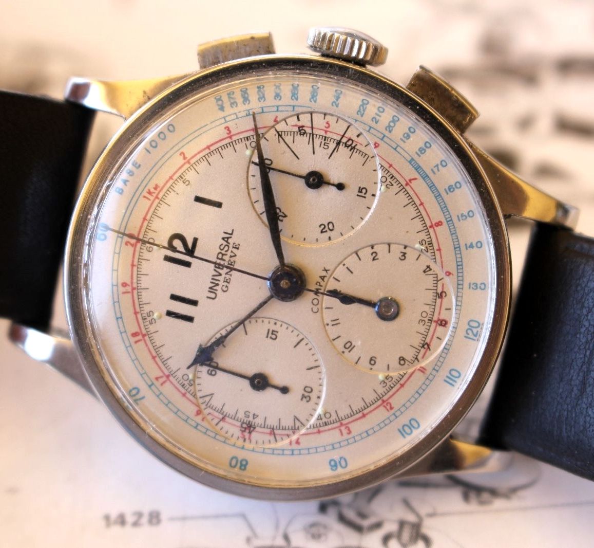 Chronographe montre fonctionnement