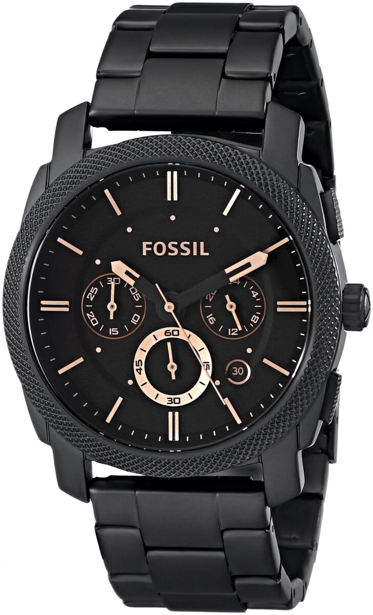 Montre full black homme