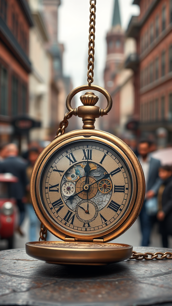 Couronne de montre détail