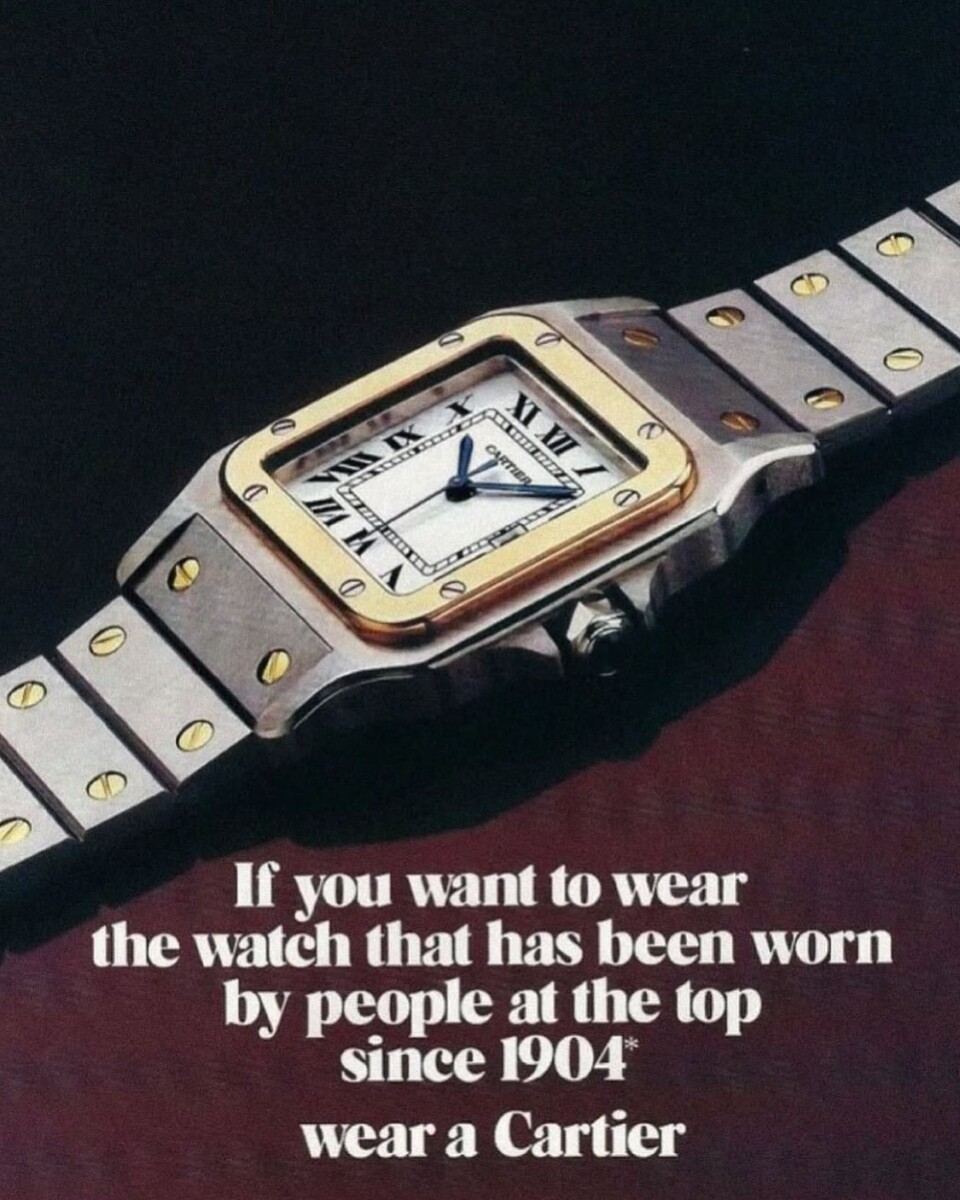 Cartier Santos vintage