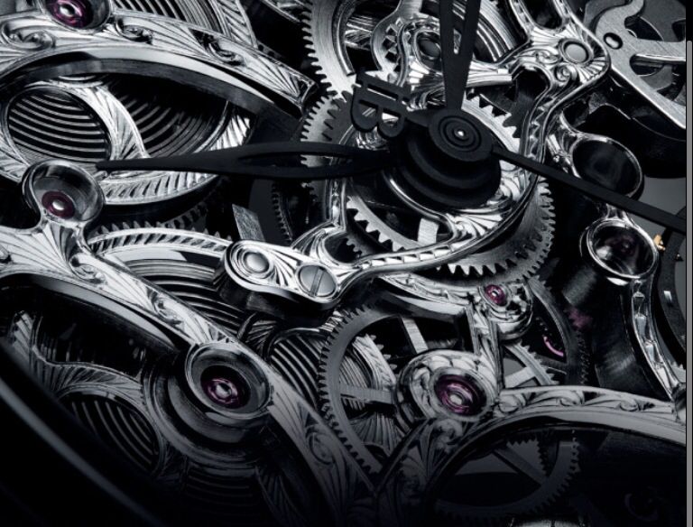 Balancier montre macro