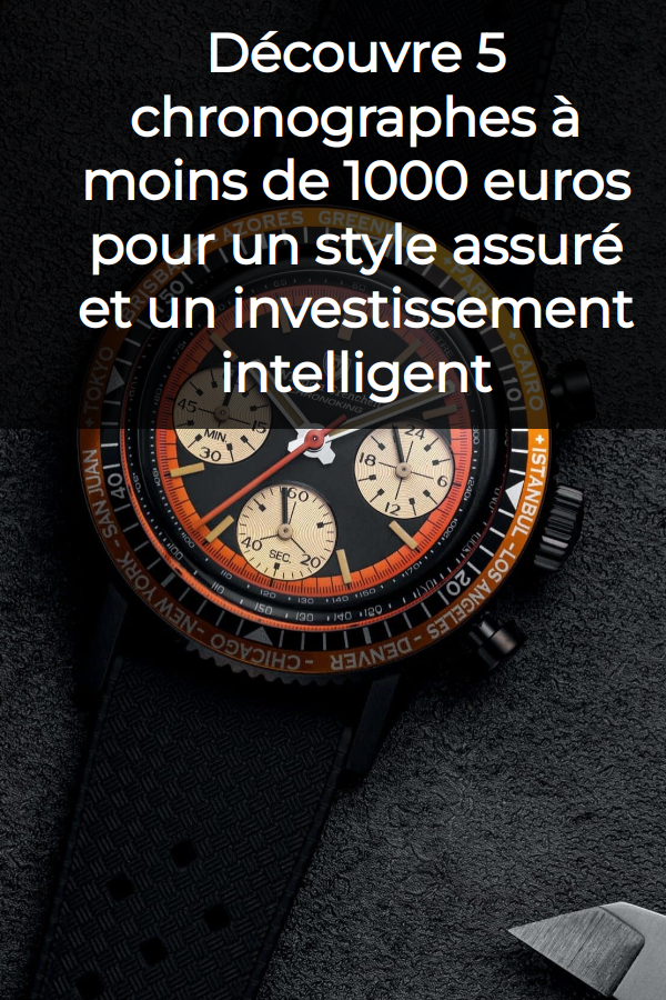 investir dans une montre
