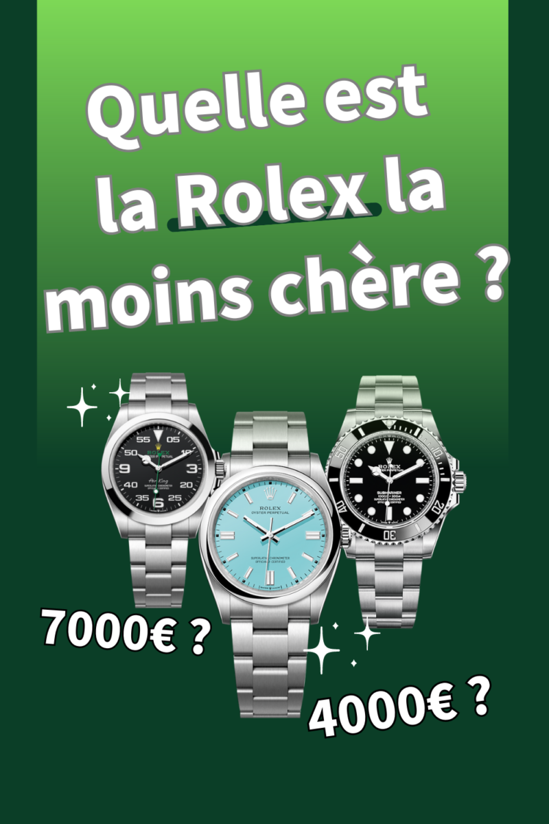 investir dans une montre