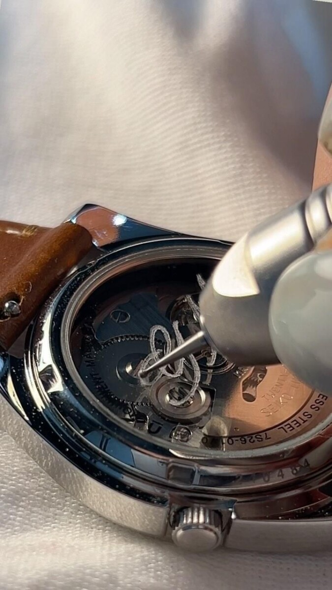 Gravure montre personnalisée