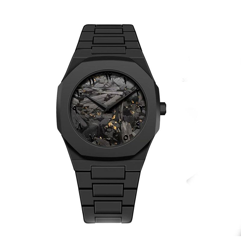 Montre full black homme