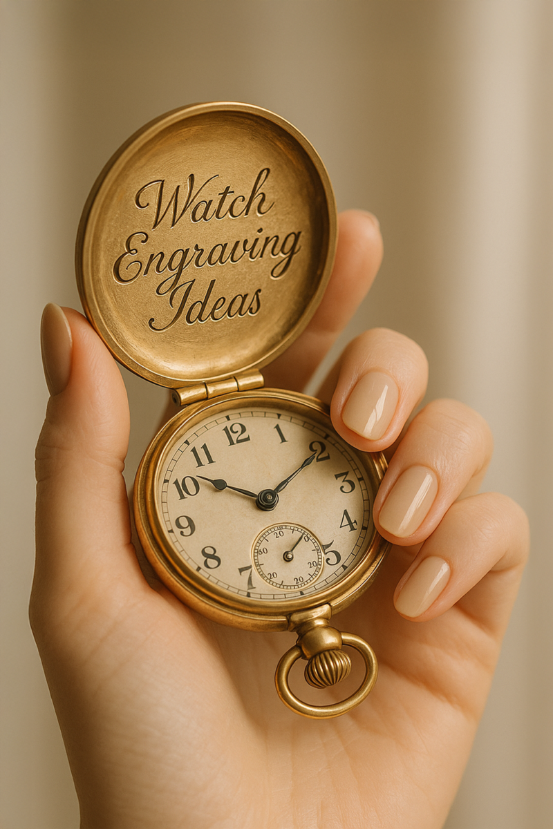 gravure montre