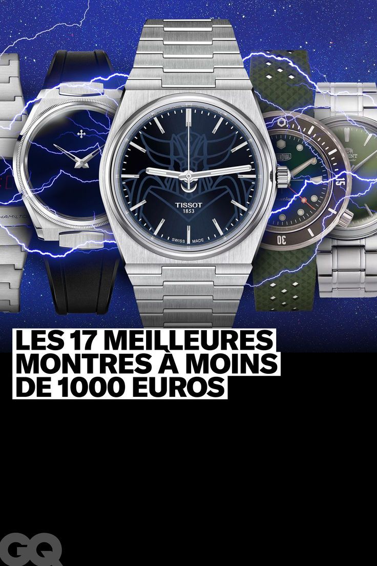 montre homme 1000 euros