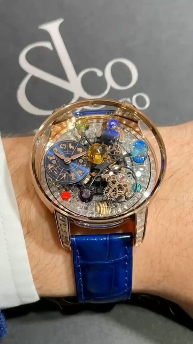 Montre d'exception luxe