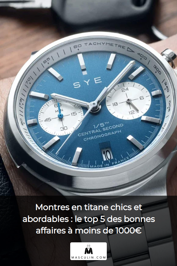 montre homme 1000 euros