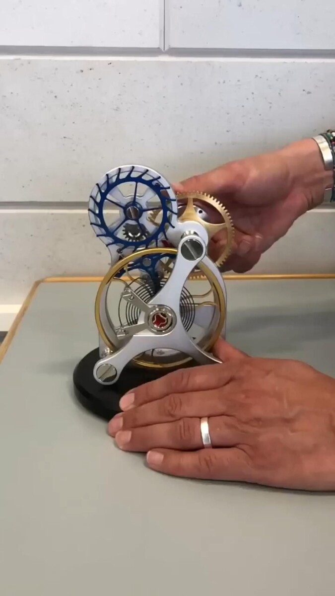 fonctionnement montre mécanique