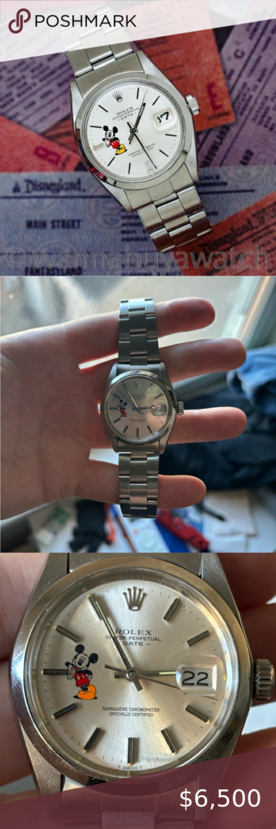 Rolex Mickey Mouse cadran